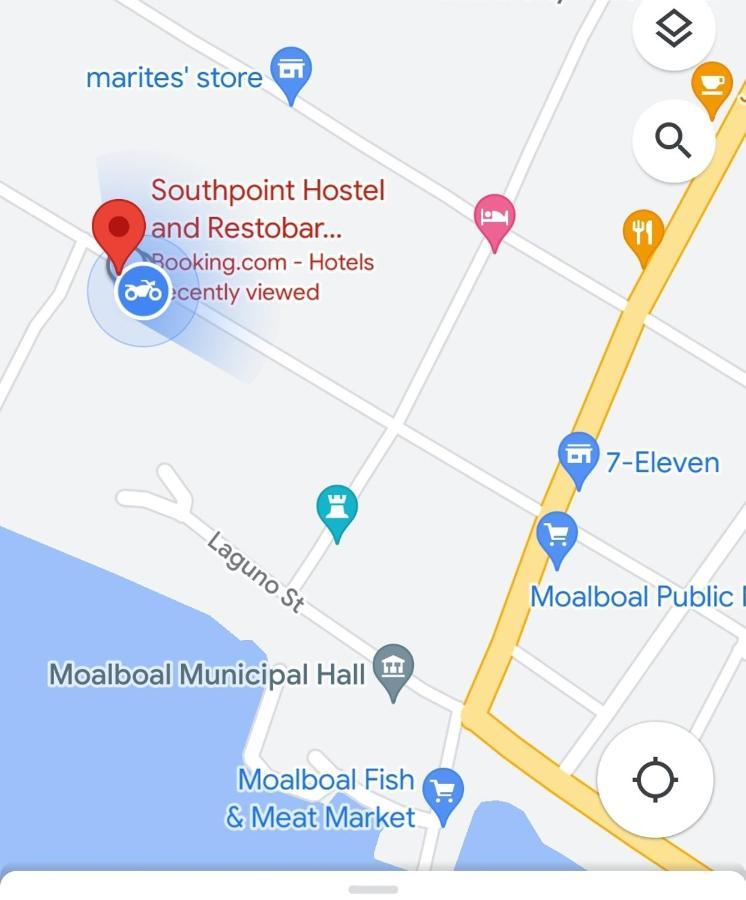 Southpoint Hostel Moalboal Bagian luar foto